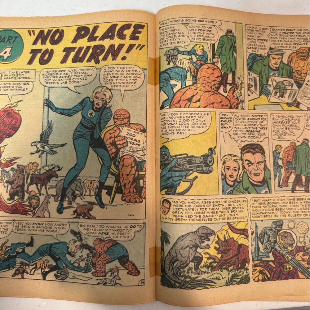 1963 fantastic four #10 comic book - Picture 8 of 10